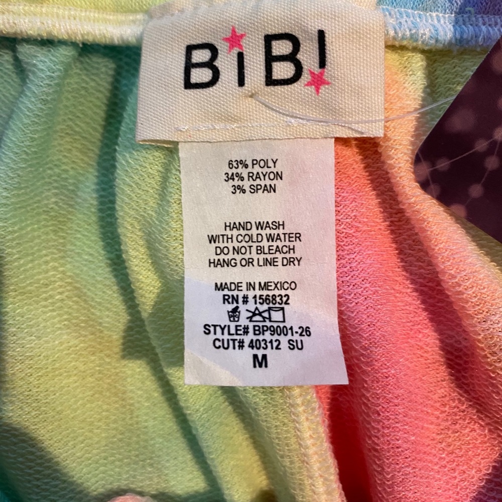 Tie Dye Shorts Sizes S M and XL NWT - Picture 3 of 3